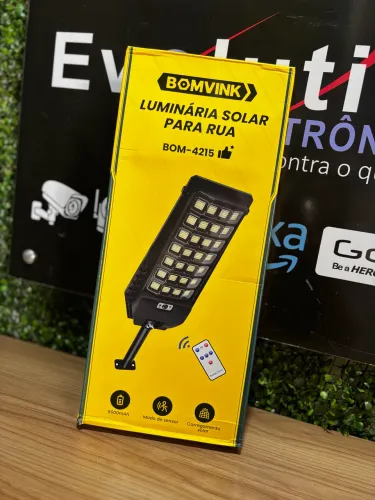 Luminária Solar para Rua - Estilo Poste - BOMVINK BOM-4215