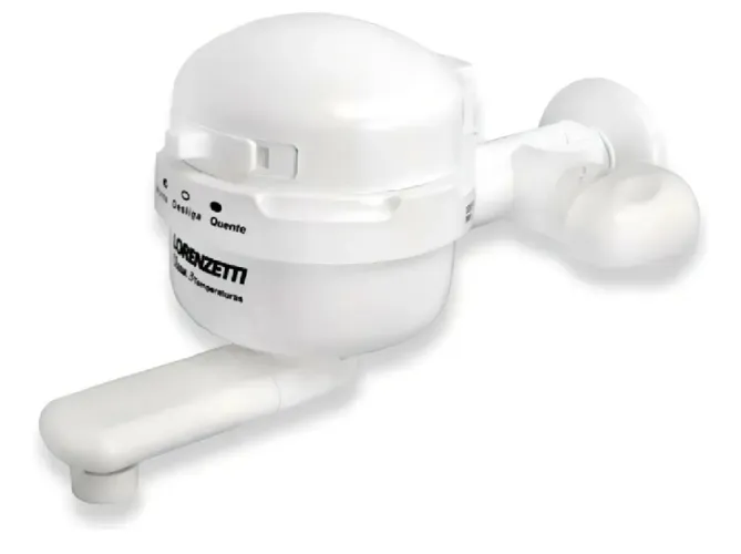 Torneira elétrica clean 220v 550w Lorenzetti com 3 Temperaturas