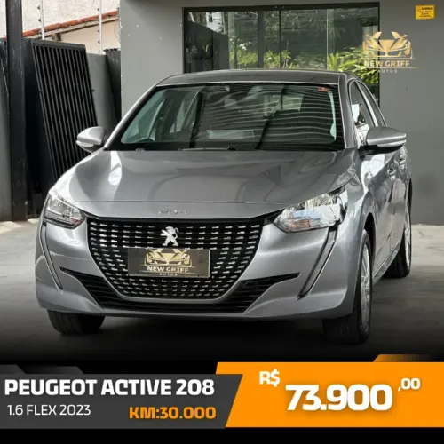 Peugeot 208 Active 1.6 Flex 16V 5P AUT 2023