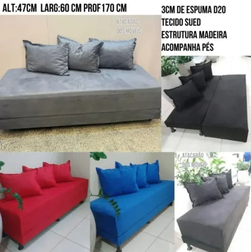 Sofanete sofá cama móveis de fabrica