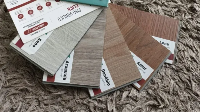Piso Vinilico CLICADO 5MM c/ manta acoplada- Promoção Distribuidora