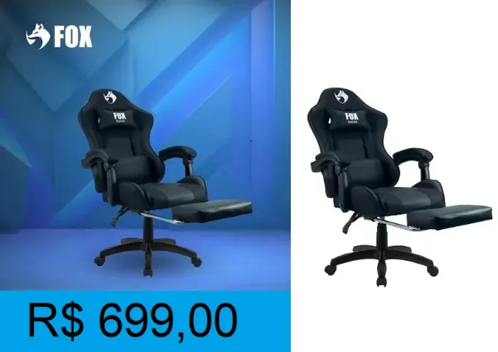Cadeira gamer regulavel