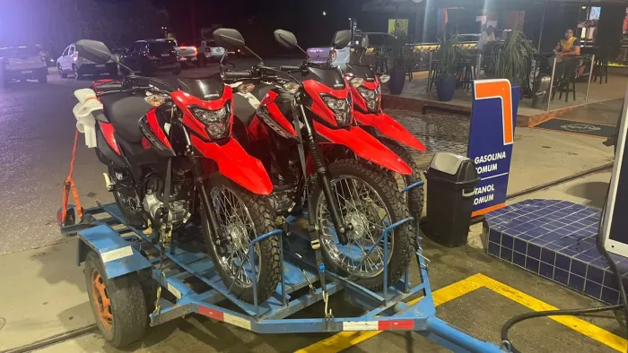 Honda Bros Zero Km emplacada