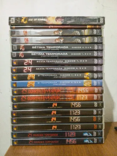 Box de dvd 24 horas+ Roma + Prision Break