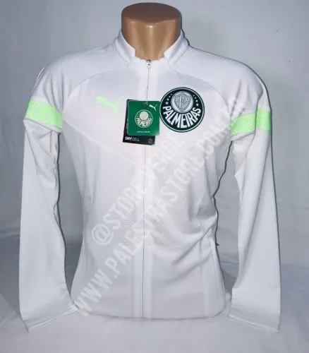 JAQUETA TREINO PALMEIRAS 2023/24 BRANCA - PUMA