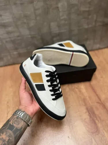 Tênis Masculino Casual Branco com Detalhes