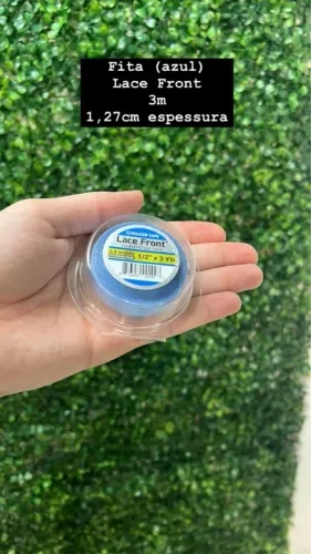 Fita Azul Mega Hair (Lace Front) 3m (1,27 espessura)
