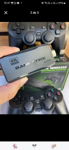 Vídeo game stick 4k 10 mil jogos