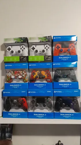 Controles Dualshock 4 PS4 - Diversas Cores e Modelos