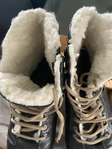 Bota masculino com forro em lã 