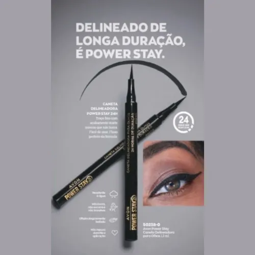 Caneta Delineadora Power Stay Avon