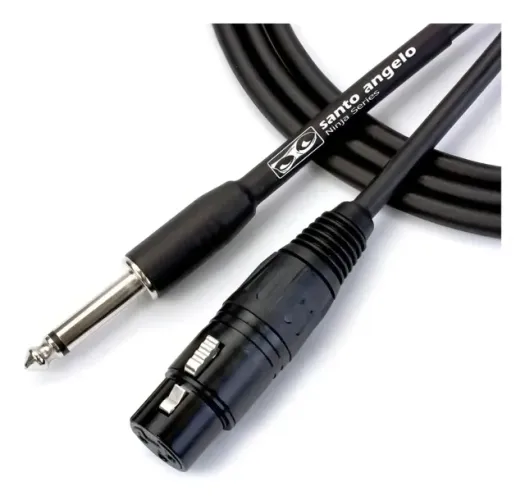 Cabo De Microfone Santo Angelo Mod Ninja Hg B 20ft/6,10m