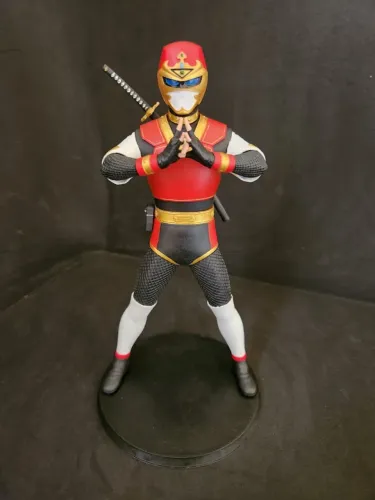 Ninja Jiraya Tokusatsu Colecionáveis Action Figure Estatua 3D Colecionaveis