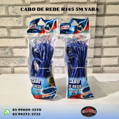 Cabo de Rede RJ45 5 Metros - Novo