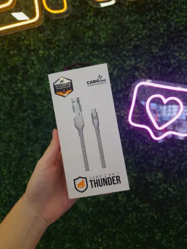 Cabo de carregamento rápido 2 em 1, 1.8 m