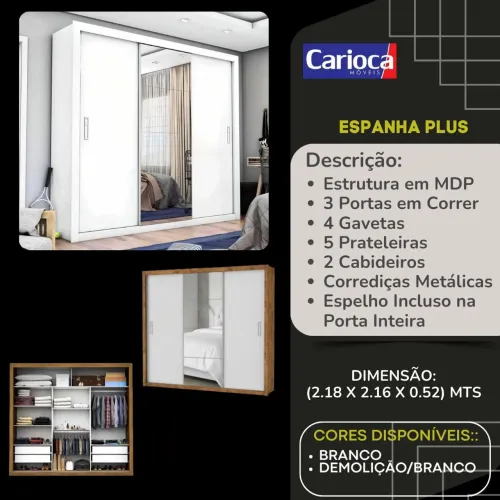 Guarda roupa de casal 