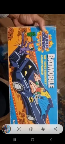 Super powers batmovel na caixa raro brasil