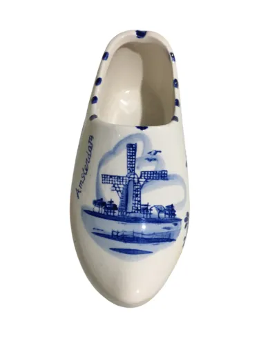 Tamanco Holandes Em Porcelana