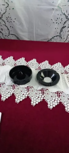 Antigo peça De Baquelite  Preto