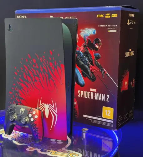 Oportunidade PlayStation 5 edição limitada Spider Man 2