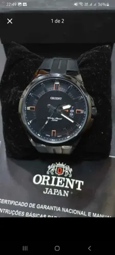 Relógio orient 