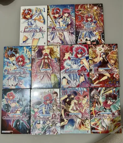 Coleção Saintia Sho - Mangás Volumes 1 a 11 LACRADOS