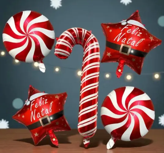 Kit balão enfeite de Natal