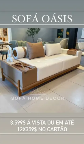 Sofá Oásis - Sofá Home Decor