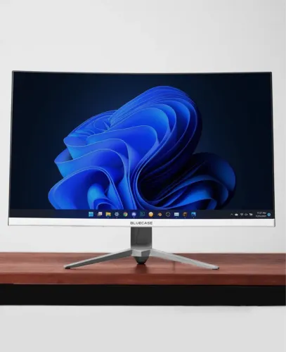 Monitor Gamer 23,8 Curvo Bluecase 100hz Full Hd Em Oferta. Com DisplayPort