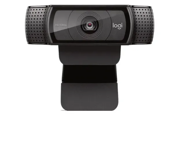 Webcam FullHD Logitech C920, faça reuniões, home office, calls, grave vídeos, streaming.