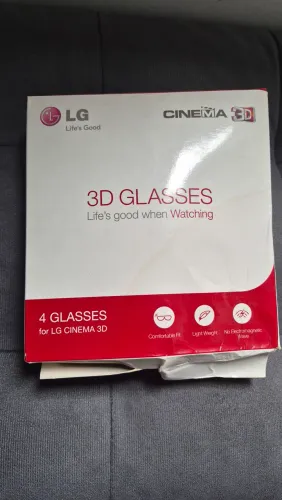 Kit 4 Óculos 3D LG cinema