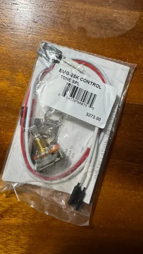 Potenciômetro EMG 25k Control Tone Split Shaft - Novo Lacrado