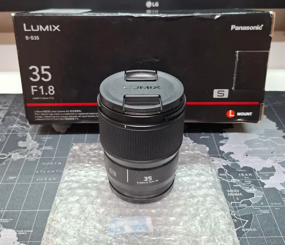 Lente Panasonic Lumix 35mm f1.8 NOVA