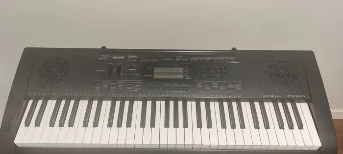 Teclado Cássio CTk-300 + suporte