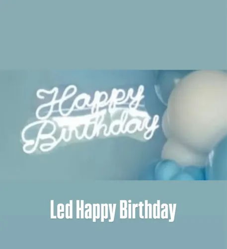 Led Happy Birthday