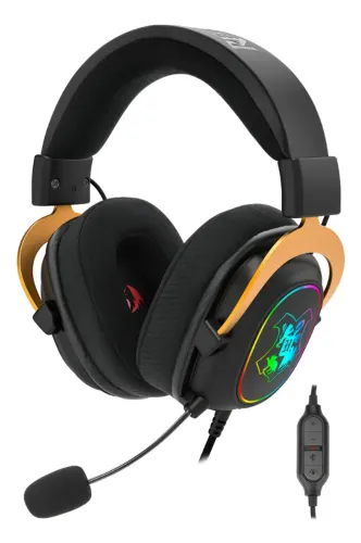 Headset Redragon Harry Potter Zeus Hogwarts Hp-510 Rgb Preto
