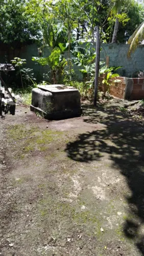 Vendo terreno com casa em obra