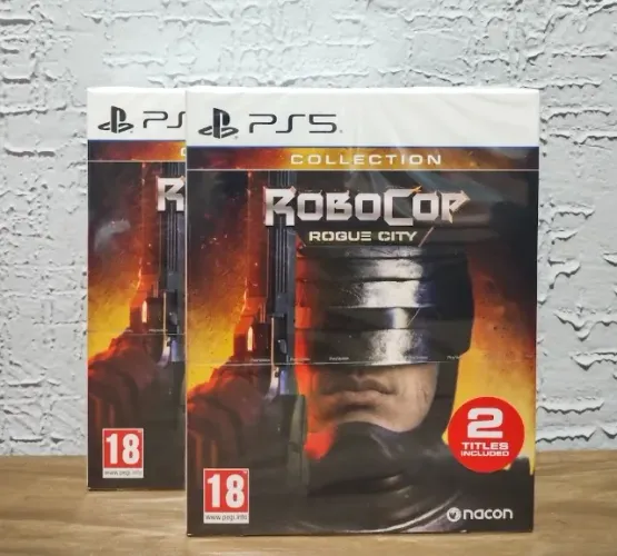 Robocop Rogue City Collection Ps5 (Steelbook) Lacrado (Aceitamos jogo usado com pagamento)