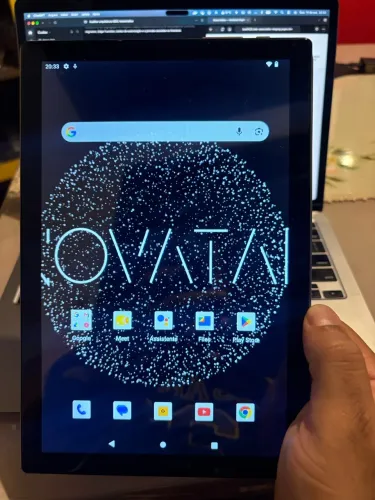 Tablet NOVAT-15 Android 12 - Tela Grande - Wi-Fi