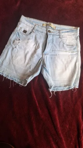 Bermuda jeans claro 44 dieguez