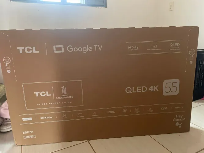 Televisão 55 polegadas 4k Qled