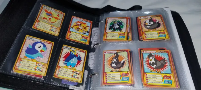 Coleção 4 e 5 Geração Pokémon Mini Cards