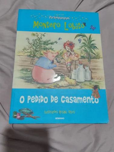 Livro O pedido de casamento ( Monteiro Lobato)