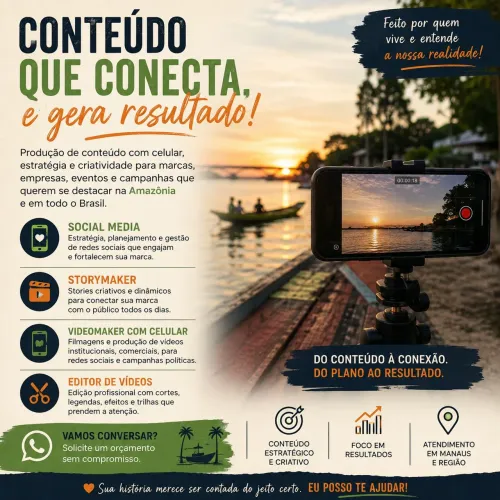Social média e videomaker