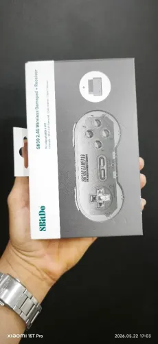 Vende novo lacrado 8Bitdo Sn30 2.4G Wireless Gamepad for Original SNES/SFC