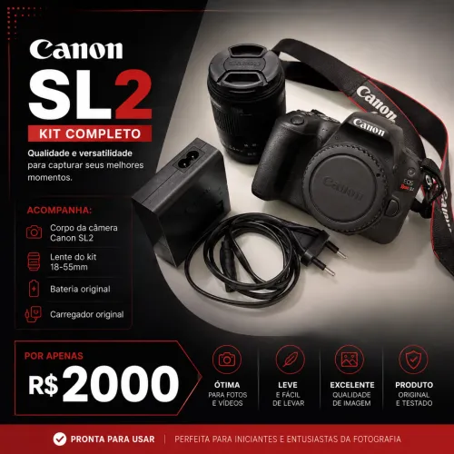 Canon SL2 - Câmera