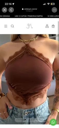 cropped marrom
