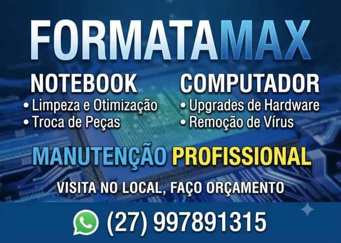 Manutenção notebook
