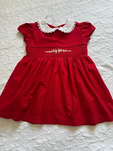 Vestido vermelho menina GG