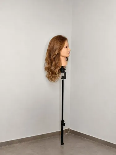 Cabeça de Treino Cabelo Natural Humano